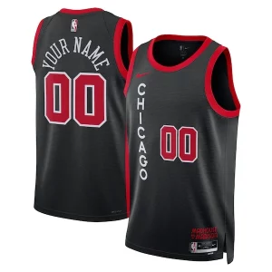 Comodo Chicago Bulls Nike Unisex 2023/24 Custom Swingman Jersey Black City Edition