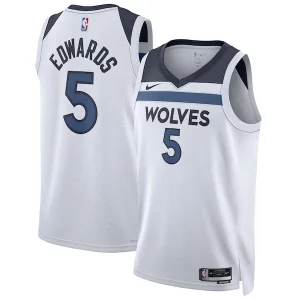 Comodo Delizioso Anthony Edwards Minnesota Timberwolves Nike Unisex Swingman Jersey Association Edition White