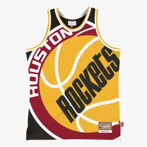 Comodo Fantastico Houston Rockets Hardwood Classics Blown Out Fashion Jersey Black