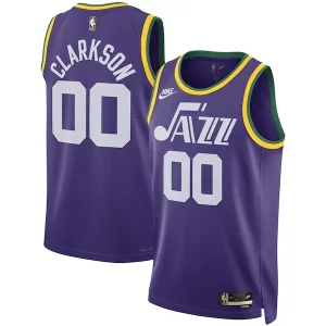 Comodo Jordan Clarkson Utah Jazz Nike Unisex Swingman Replica Jersey Classic Edition Purple