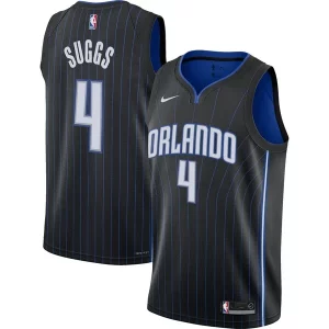 Comodo Lussuoso Jalen Suggs Orlando Magic Nike Youth Swingman Jersey Icon Edition Black