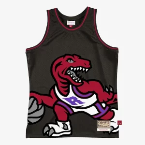 Comodo Lussuoso Toronto Raptors Hardwood Classics Blown Out Fashion Jersey Black