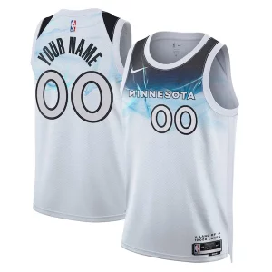 Comodo Magnifico Attraente Minnesota Timberwolves Nike Unisex 2024/25 Custom Swingman Jersey City Edition White