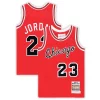 Comodo Michael Jordan Chicago Bulls Toddler Hardwood Classics 1984/85 Authentic Swingman Jersey Red