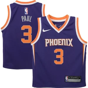 Comodo Prestigioso Chris Paul Phoenix Suns Nike Preschool 2021/22 Replica Jersey Icon Edition Purple
