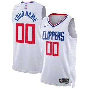 Comodo Robusto Eccezionale LA Clippers Nike Unisex Swingman Custom Jersey White Association Edition