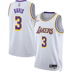 Comodo Versatile Anthony Davis Los Angeles Lakers Nike Unisex Swingman Jersey Association Edition White