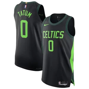 Cool Bellissimo Jayson Tatum Boston Celtics Nike 2024/25 Authentic Player Jersey City Edition Black