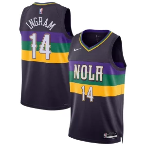 Cool Brandon Ingram New Orleans Pelicans Nike Unisex 2022/23 Swingman Jersey City Edition Purple