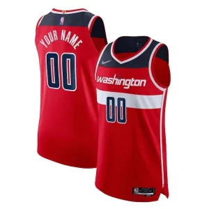 Cool Comodo Eccezionale Washington Wizards Nike 2021/22 Diamond Authentic Custom Jersey Icon Edition Red