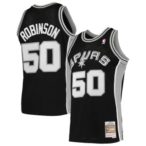 Cool Duraturo Splendido David Robinson San Antonio Spurs 1991/92 Hardwood Classics Swingman Jersey Black