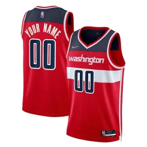 Cool Fascinante Washington Wizards Nike 2021/22 Diamond Swingman Custom Jersey Icon Edition Red