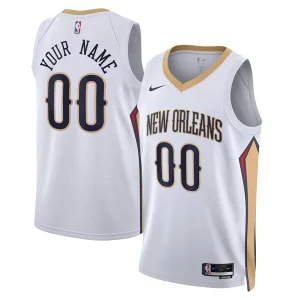 Cool Meraviglioso Comodo New Orleans Pelicans Nike Unisex Swingman Custom Jersey White Association Edition