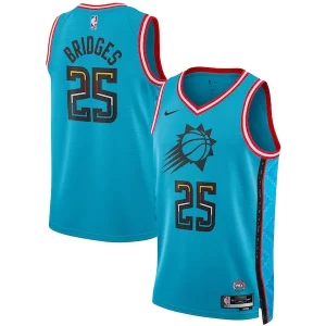 Cool Prestigioso Attraente Mikal Bridges Phoenix Suns Nike Unisex 2022/23 Swingman Jersey City Edition Turquoise