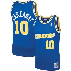 Cool Tim Hardaway Golden State Warriors 1990/91 Hardwood Classics Swingman Jersey Royal