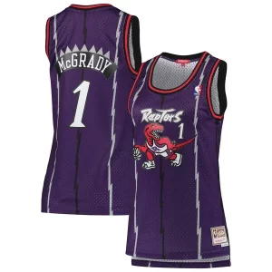 Cool Tracy McGrady Toronto Raptors Women's 1998/99 Hardwood Classics Swingman Jersey Purple