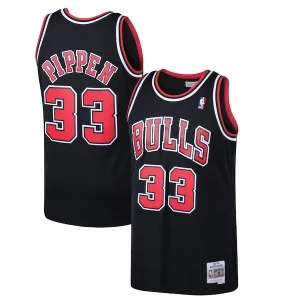 Delizioso Duraturo Scottie Pippen Chicago Bulls 1997/98 Hardwood Classics Swingman Jersey Black/White