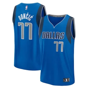 Sofisticato Robusto Luka Dončić Dallas Mavericks Fast Break Replica Player Jersey Icon Edition Blue