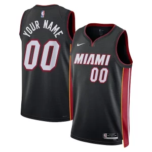 Delizioso Elegante Cool Miami Heat Nike Unisex Swingman Custom Jersey Black Icon Edition