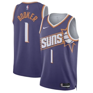 Versatile Magnifico Devin Booker Phoenix Suns Nike Unisex Swingman Jersey Association Edition Purple