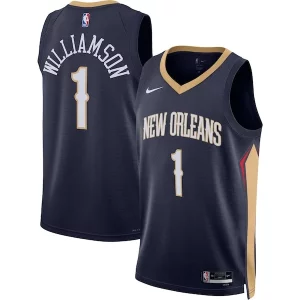 Delizioso Fantastico Zion Williamson New Orleans Pelicans Nike Unisex Swingman Jersey Icon Edition Navy/White