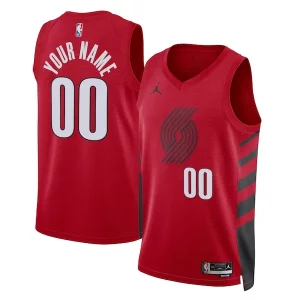 Delizioso Fascinante Portland Trail Blazers Jordan Brand Unisex 2022/23 Swingman Custom Jersey Statement Edition Red