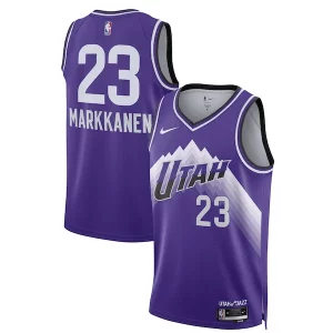Delizioso Magnifico Sofisticato Lauri Markkanen Utah Jazz Nike Unisex 2023/24 Swingman Jersey Purple City Edition
