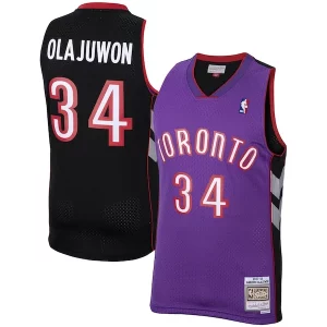 Delizioso Moderno Hakeem Olajuwon Toronto Raptors 2001/02 Hardwood Classics Swingman Jersey Purple