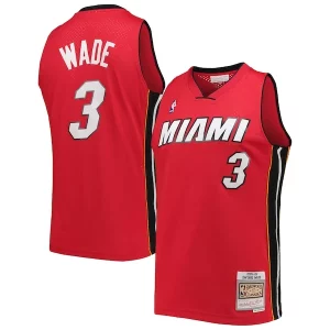 Delizioso Moderno Trendy Dwyane Wade Miami Heat Hardwood Classics Swingman Jersey Red