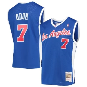 Delizioso Prestigioso Lamar Odom LA Clippers 2001/02 Hardwood Classics Swingman Jersey Royal