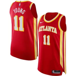 Delizioso Robusto Cool Trae Young Atlanta Hawks Nike Authentic Jersey Association Edition Red