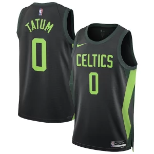 Delizioso Sofisticato Jayson Tatum Boston Celtics Nike Unisex 2024/25 Swingman Player Jersey City Edition Black