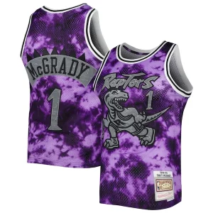Delizioso Sofisticato Tracy McGrady Toronto Raptors 1998/99 Galaxy Swingman Jersey Purple