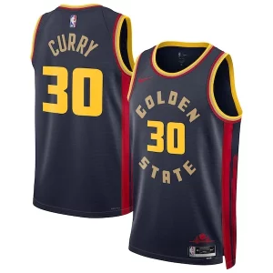 Delizioso Splendido Stephen Curry Golden State Warriors Nike Unisex 2024/25 Swingman Player Jersey City Edition Navy