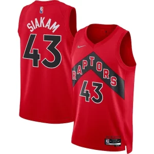 Delizioso Trendy Raffinato Pascal Siakam Toronto Raptors Nike 2021/22 Diamond Swingman Jersey Icon Edition Red