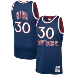 Duraturo Accattivante Sofisticato Bernard King New York Knicks 1982/83 Hardwood Classics Swingman Jersey Navy