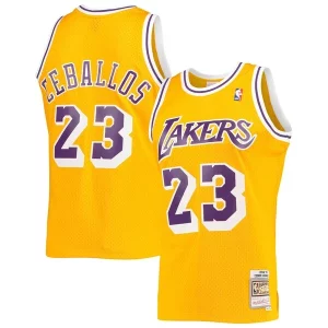 Duraturo Delizioso Cedric Ceballos Los Angeles Lakers 1994/95 Hardwood Classics Swingman Jersey Gold