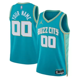 Duraturo Elegante Pratico Charlotte Hornets Jordan Brand Unisex 2023/24 Custom Swingman Jersey Teal City Edition