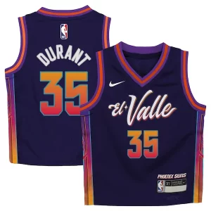 Duraturo Kevin Durant Phoenix Suns Nike Toddler 2023/24 Swingman Replica Jersey City Edition Purple