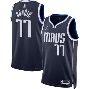 Duraturo Meraviglioso Carino Luka Dončić Dallas Mavericks Jordan Brand Unisex Swingman Jersey Statement Edition Navy
