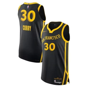 Duraturo Stupendo Nike Stephen Curry Golden State Warriors Authentic Jersey City Edition Black