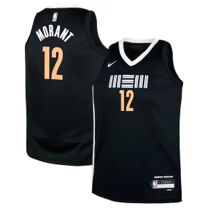 Duraturo Trendy Ja Morant Memphis Grizzlies Nike Youth Swingman Replica Jersey City Edition Black