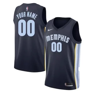 Duraturo Trendy Stupendo Memphis Grizzlies Nike Swingman Custom Jersey Navy Icon Edition