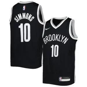 Eccezionale Ben Simmons Brooklyn Nets Nike Youth Swingman Jersey Icon Edition Black