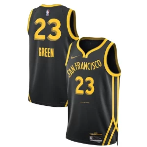 Eccezionale Draymond Green Golden State Warriors Nike Unisex 2023/24 Swingman Jersey Black City Edition