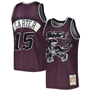Eccezionale Incantevole Accattivante Vince Carter Toronto Raptors Hardwood Classics Off Court Swingman Jersey Purple