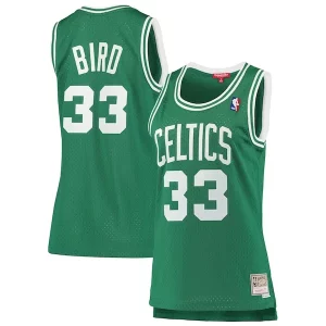 Eccezionale Meraviglioso Sofisticato Larry Bird Boston Celtics Women's 1985 86 Hardwood Classics Swingman Jersey Kelly Green