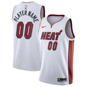 Eccezionale Miami Heat Nike 2020/21 Swingman Custom Jersey Association Edition White