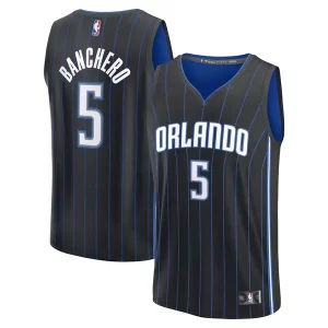 Eccezionale Paolo Banchero Orlando Magic Fast Break Replica Player Jersey Icon Edition Black