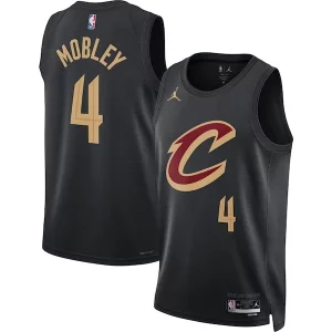 Eccezionale Prestigioso Evan Mobley Cleveland Cavaliers Jordan Brand Unisex Swingman Jersey Statement Edition Black